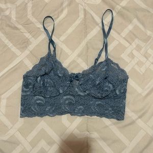 Vintage lace bralette